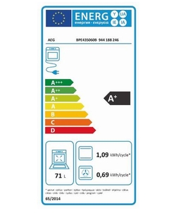 AEG BPE435060B inbouw oven
