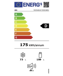 AEG TSC5S181DF inbouw koel / vriescombinatie