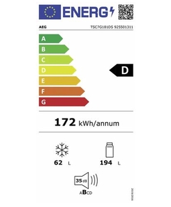 AEG TSC7G181DS inbouw koel / vriescombinatie