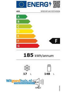 AEG SFB510F1AS inbouw koelkast