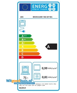 AEG BES351110M inbouw oven