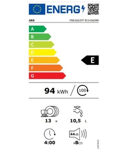 AEG FSK52637P vaatwasser