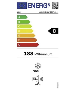 AEG AHB531D1LW vrieskast