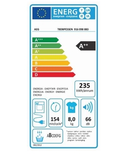 AEG T8DBPESSEN wasdroger