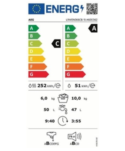 AEG L9WEN066CB wasmachine