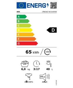 AEG LTR6162 wasmachine