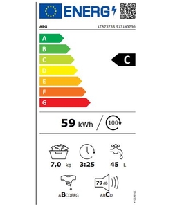 AEG LTR7573S wasmachine