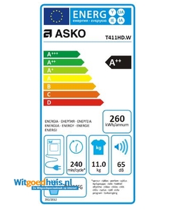 ASKO T411HD.W wasdroger