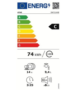 ATAG DW7114XB vaatwasser