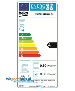 Beko FSM62010DW NL fornuis