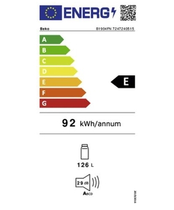 Beko B1904FN inbouw koelkast