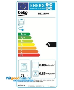 Beko BIE22300X inbouw oven