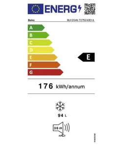 Beko BU1204N inbouw vrieskast