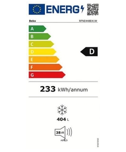 Beko RFNE448E41W vrieskast