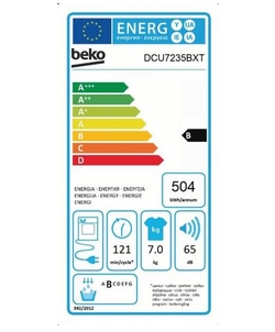 Beko DCU7235BXT wasdroger