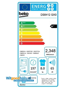 Beko DS8412GX0 wasdroger