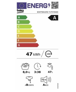 Beko B3WT58410M2 wasmachine