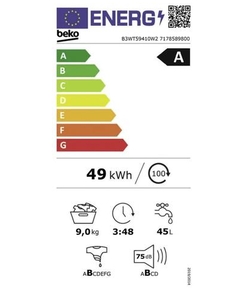 Beko B3WT59410W2 wasmachine