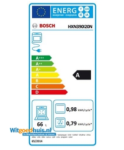 Bosch HXN390I20N Serie 4 Exclusiv fornuis
