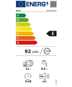 Bosch SMV4HUX00N inbouw vaatwasser