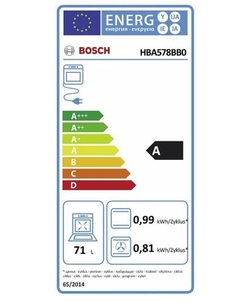 Bosch HBA578BB0 oven
