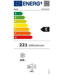 Bosch GSN29EWEV vrieskast