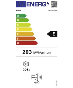 Bosch GSV29VWEV vrieskast