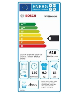 Bosch WTG86492NL wasdroger