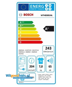 Bosch WTH83001NL wasdroger