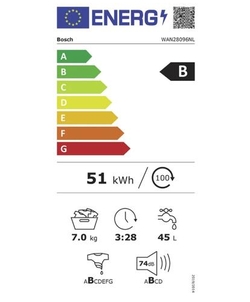 Bosch WAN28096NL EXCLUSIV wasmachine