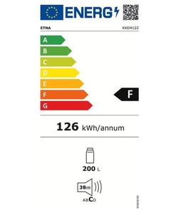 Etna KKD4122 inbouw koelkast