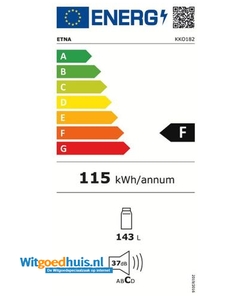 Etna KKO182 inbouw koelkast