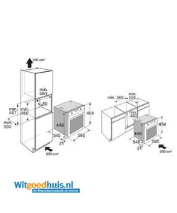 Etna CM851RVS inbouw oven