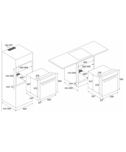 Etna OM871RVS inbouw oven