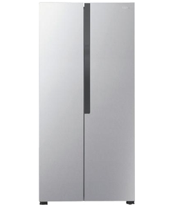 Etna AKV177 Amerikaanse koelkast Zilver online kopen