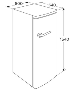 Etna KVV754GRO koelkast