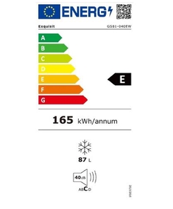 Exquisit GS81040EW inbouw koelkast