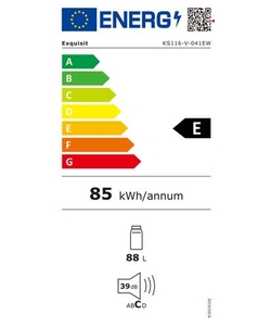 Exquisit KS116-V-041EW koelkast