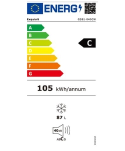 Exquisit GS81-040 CW vrieskast