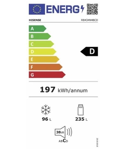 Hisense RB434N4BCD koelkast