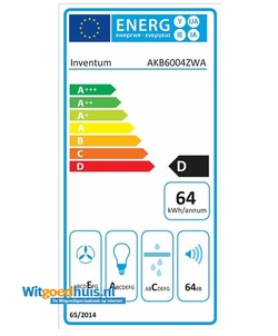 Inventum AKB6004ZWA afzuigkap