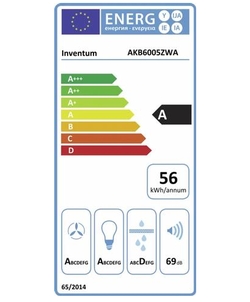 Inventum AKB6005ZWA afzuigkap