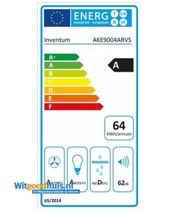 Inventum AKE9004ARVS afzuigkap