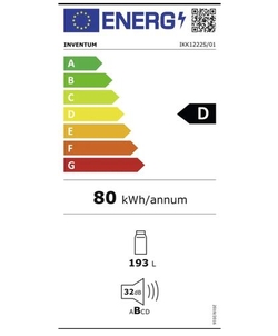 Inventum IKK1222S inbouw koelkast