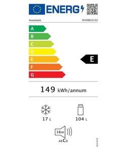 Inventum IKV0881S inbouw koelkast