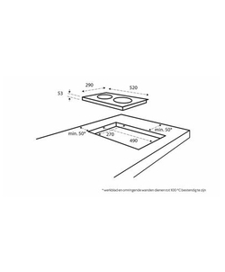 Inventum IKI3020 inbouw kookplaat