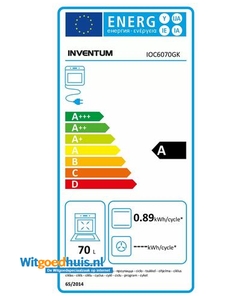 Inventum IOC6070GK inbouw oven