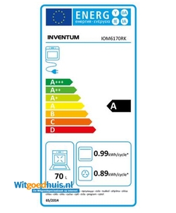 Inventum IOM6170RK inbouw oven