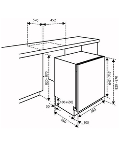 Inventum IVW4508A inbouw vaatwasser