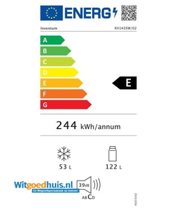 Inventum KV1435W koelkast